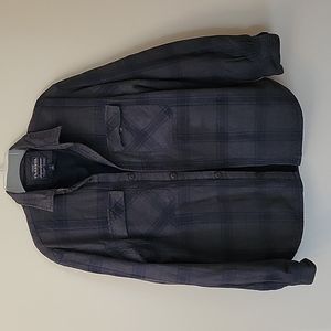 Old Navy Plaid Flannel Shirt Jacket